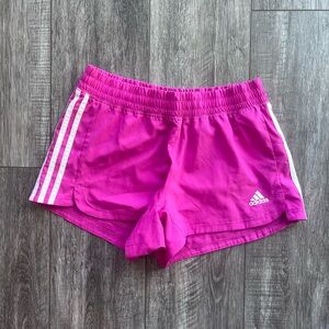 Adidas Women's Vibrant Pink Athletic Shorts